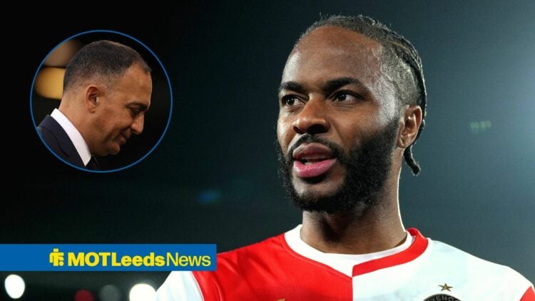 Paraag Marathe and Raheem Sterling of Feyenoord