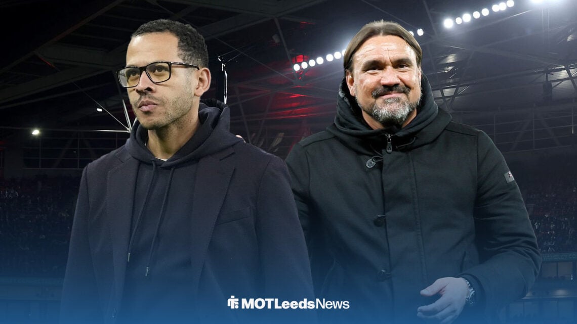 Liam Rosenior looking frustrated with Daniel Farke happy ahead of Wembley