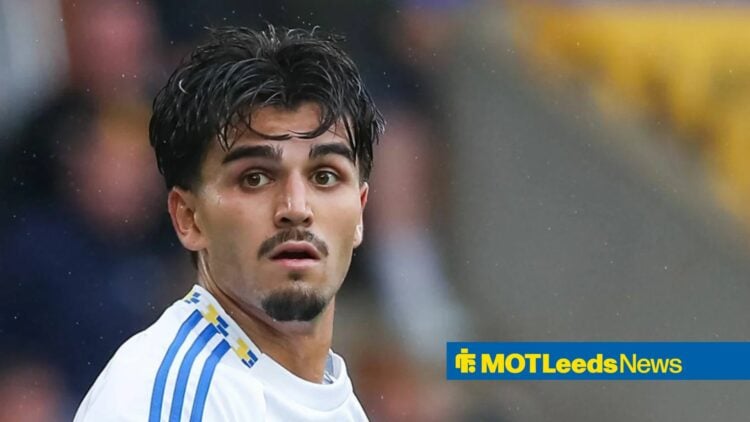 Pascal Struijk in action for Leeds United