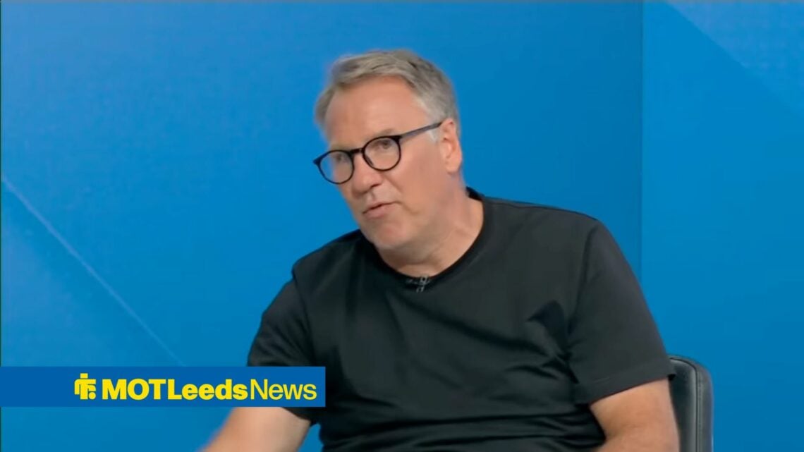 Paul Merson speaking on Sky Sports News.