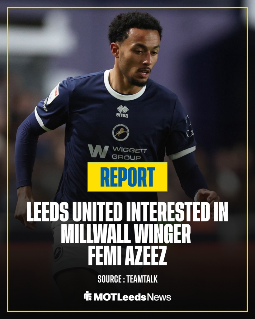 Leeds United reportedly interested in Millwall's Femi Azeez