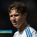 Brenden Aaronson in action for Leeds United