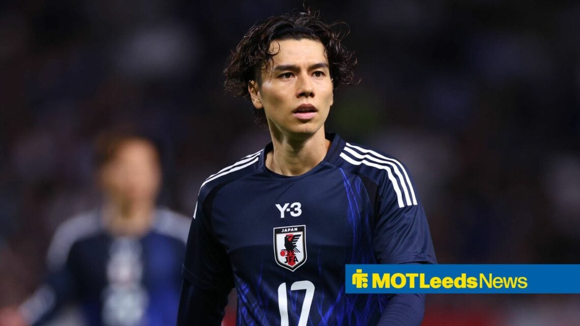 Ao Tanaka in action for Japan