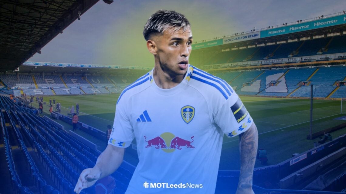 Milton Delgado in Leeds shirt