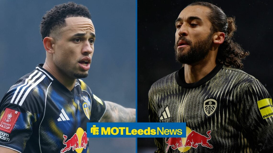 Birmingham, England, 15th February 2026. Noah Okafor of Leeds United during the Birmingham City vs Leeds United FA Cup match at St Andrews, Birming...