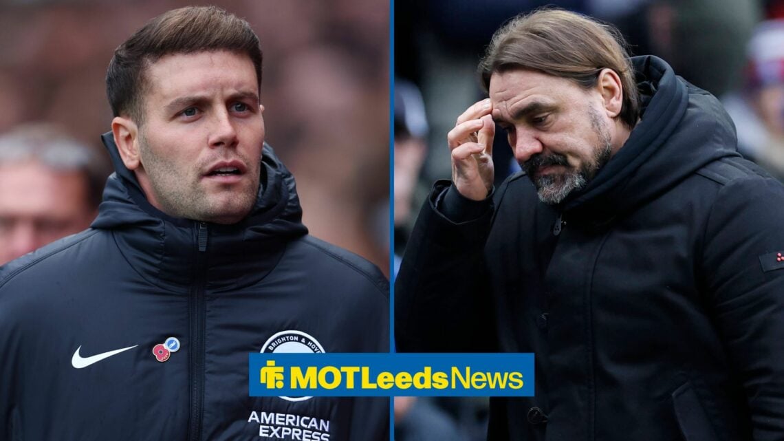 Birmingham, England, 15th February 2026. Daniel Farke manager of Leeds United during the Birmingham City vs Leeds United fourth round FA Cup match ...
