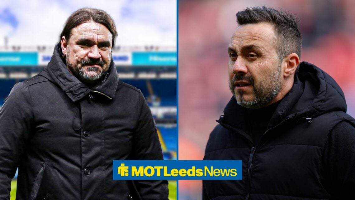 Daniel Farke and Roberto De Zerbi