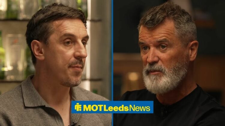 Gary Neville and Roy Keane speaking on The Overlap