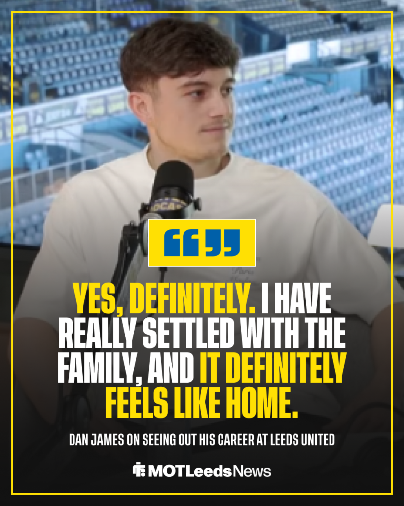 Daniel James on Leeds United future