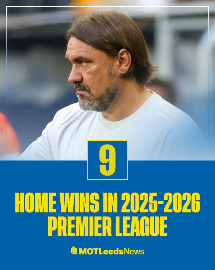 Leeds home wins this season
