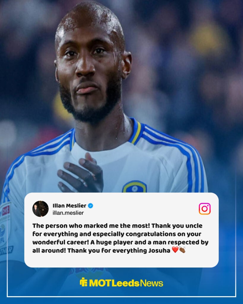 Illan Meslier message to Josuha Guilavogui after retirement