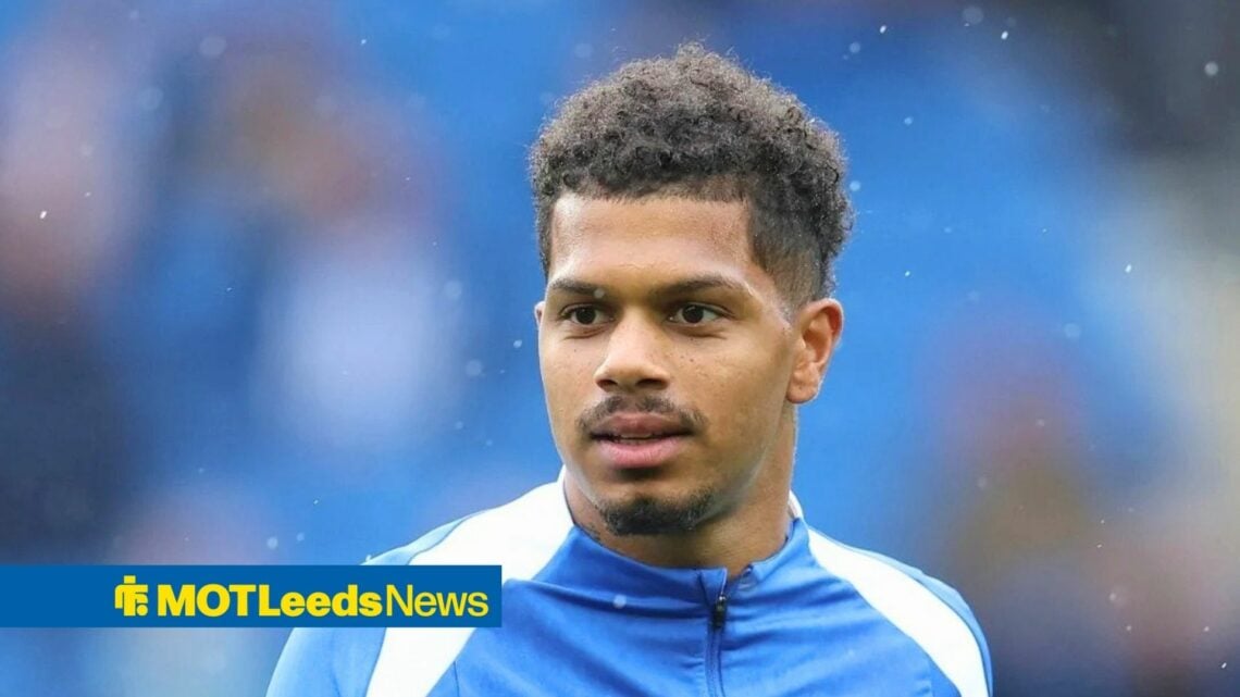 Former Leeds United forward Georginio Rutter at Brighton