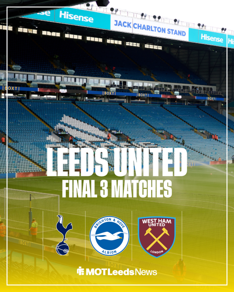 Leeds United final Premier League fixtures