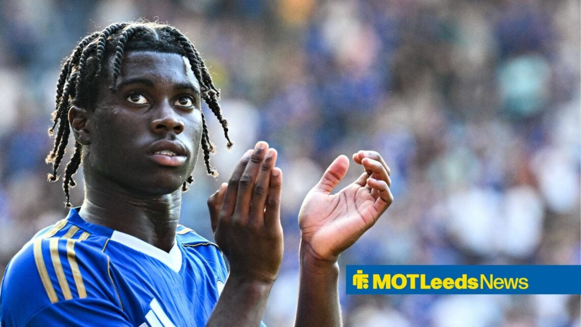 Jeremy Monga applauds Leicester City's fans