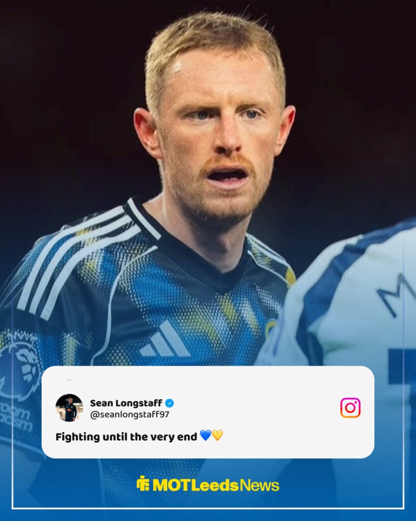 Sean Longstaff's Instagram post after Tottenham vs Leeds United